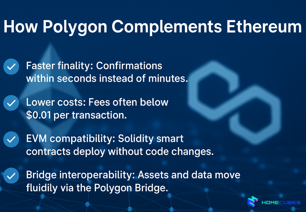 Advantages of Polygon/MATIC Bridge over Ethereum