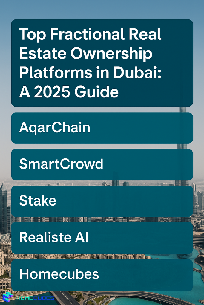 Top Fractional Ownership Platforms Dubai
