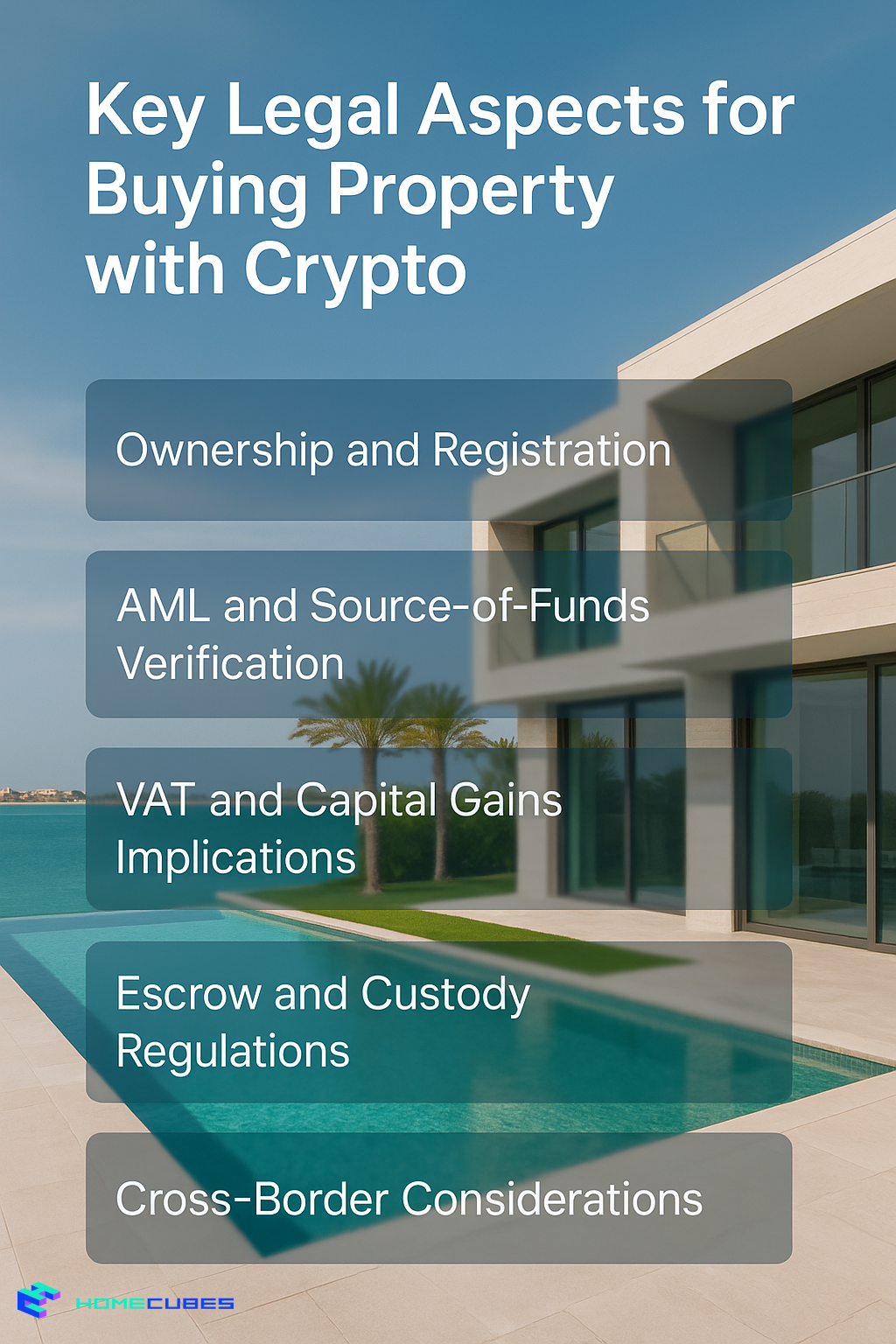  legal aspects buying property cryptocurrency UAE
