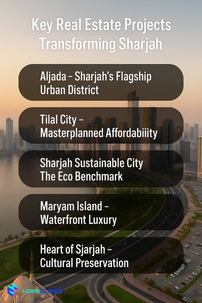 Key Real Estate Projects Sharjah