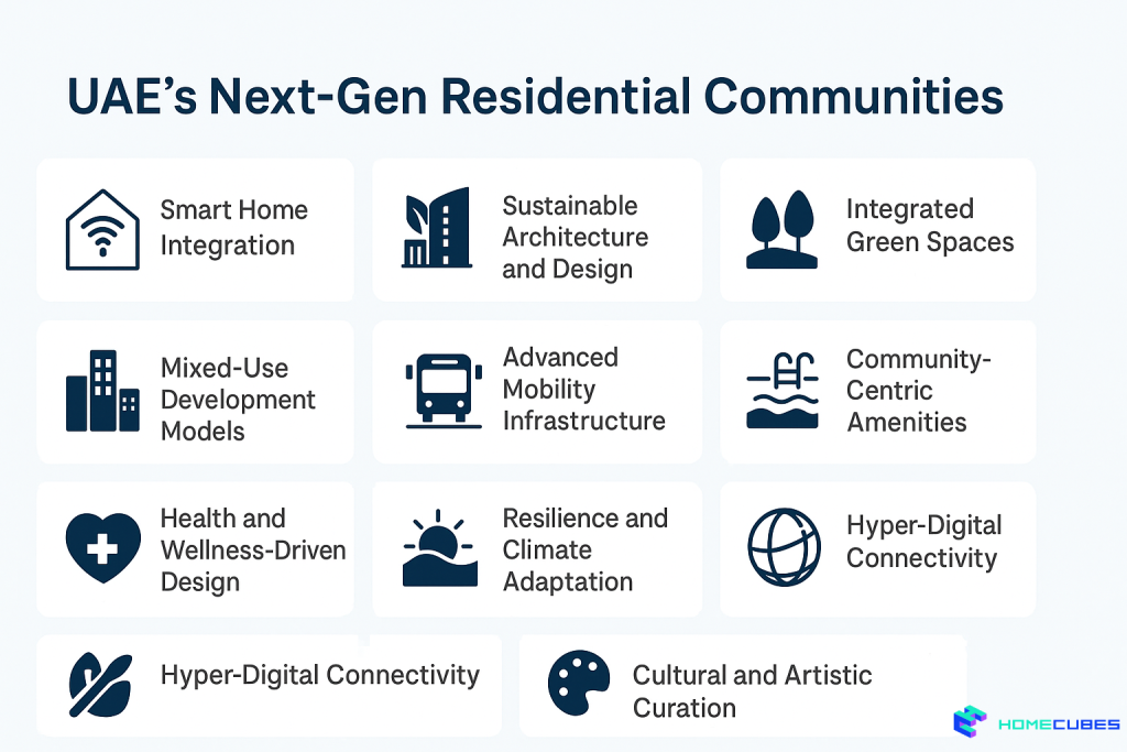 Features That Define UAE’s Next-Gen Residential Communities