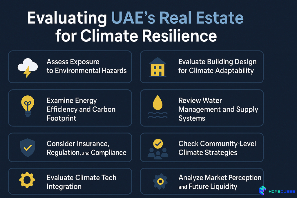 How to Evaluate UAE’s Real Estate for Climate Resilience