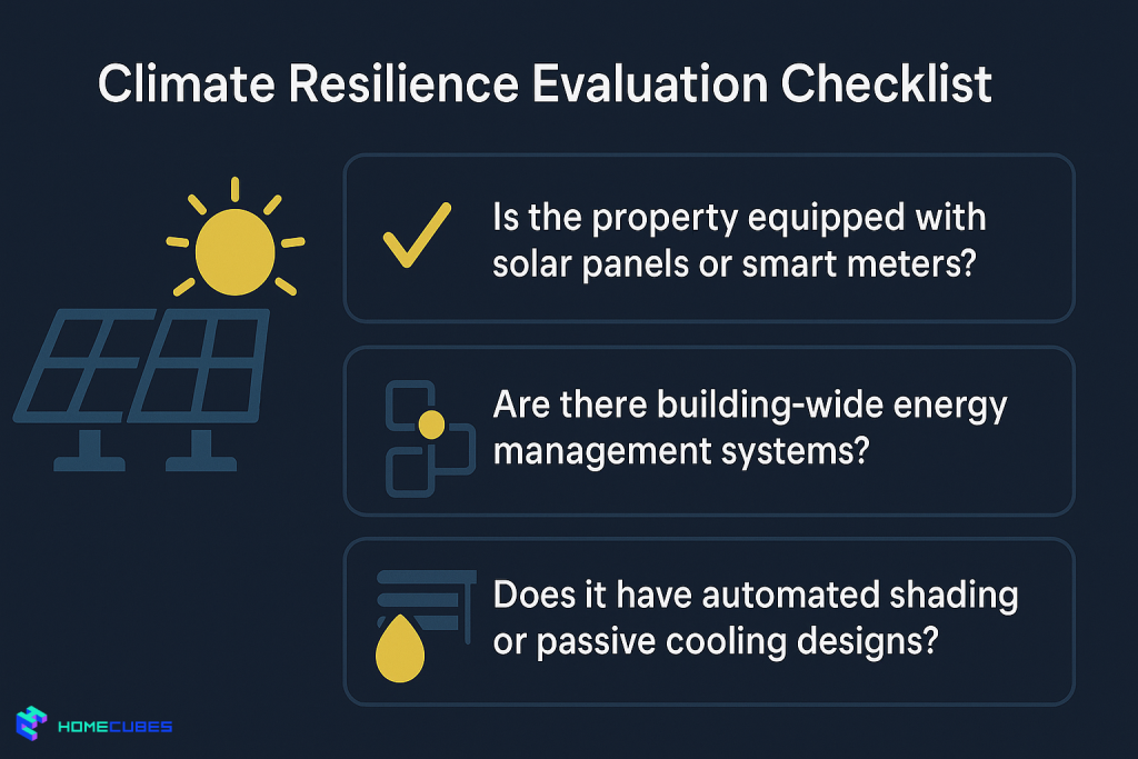 Climate Resilience Evaluation Checklist