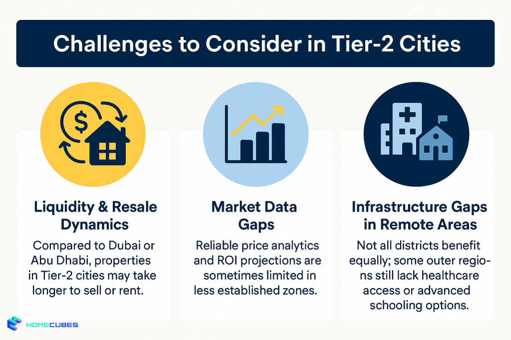 Challenges to Consider in UAE Tier-2 Cities