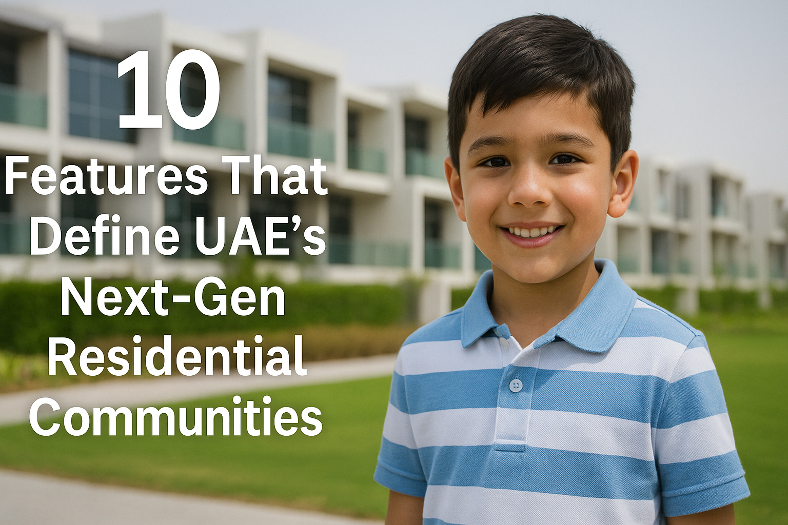 10 Features That Define UAE’s Next-Gen Residential Communities