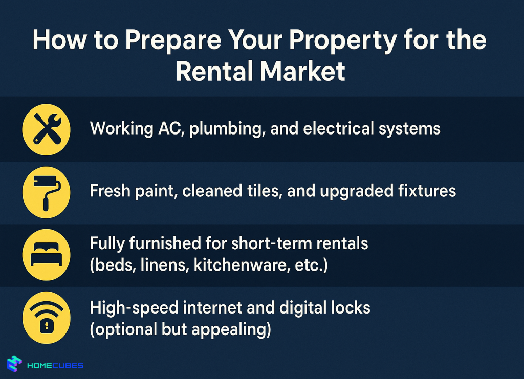 Prepare Your Property for the Rental Market as first time landlord