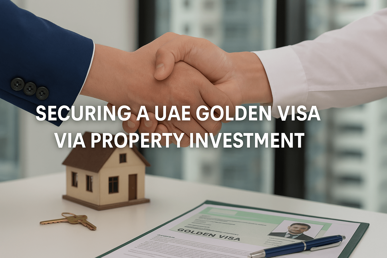 Securing a UAE Golden Visa via Property Investment