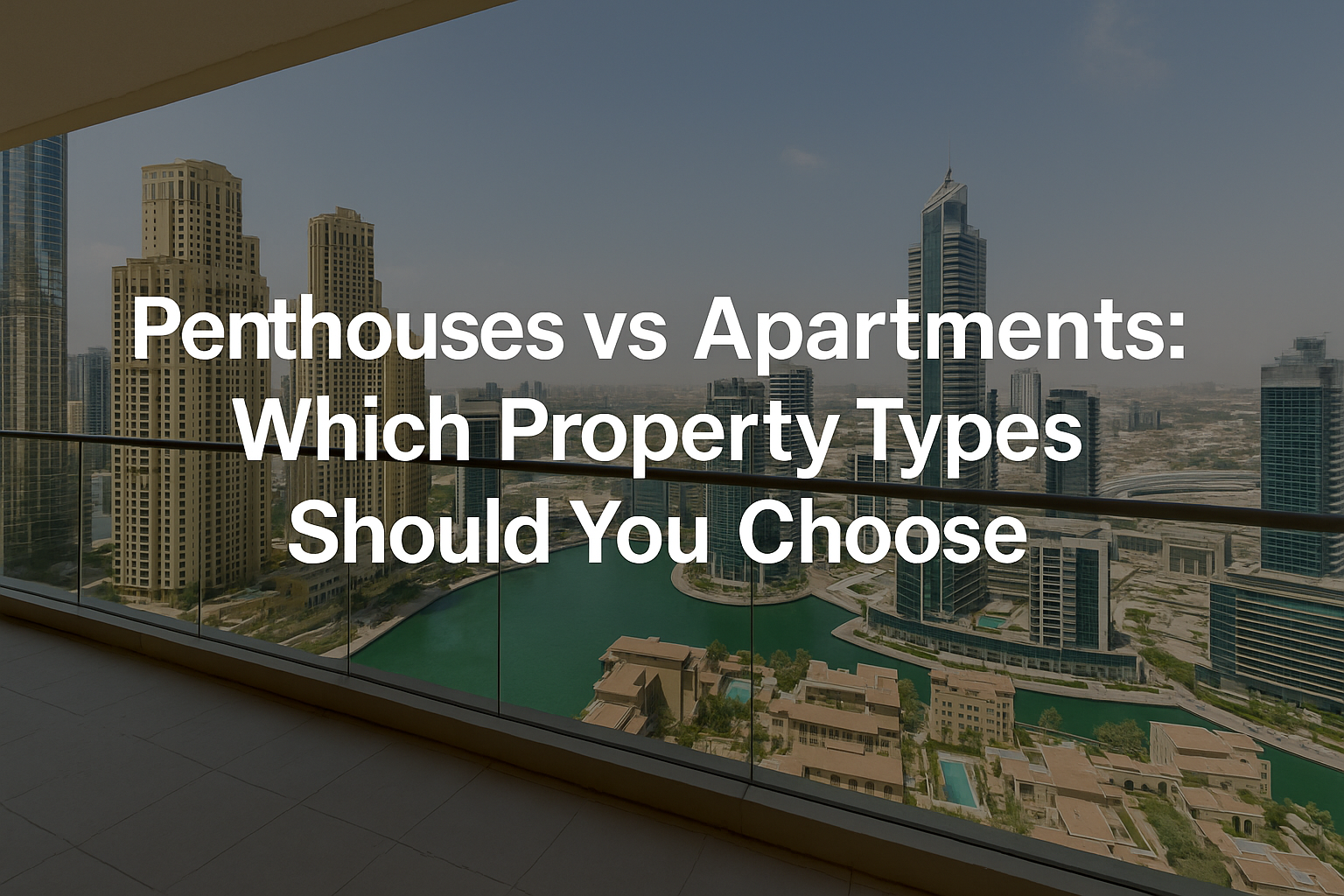 Penthouses vs Apartments: Which Property Types Should You Choose?