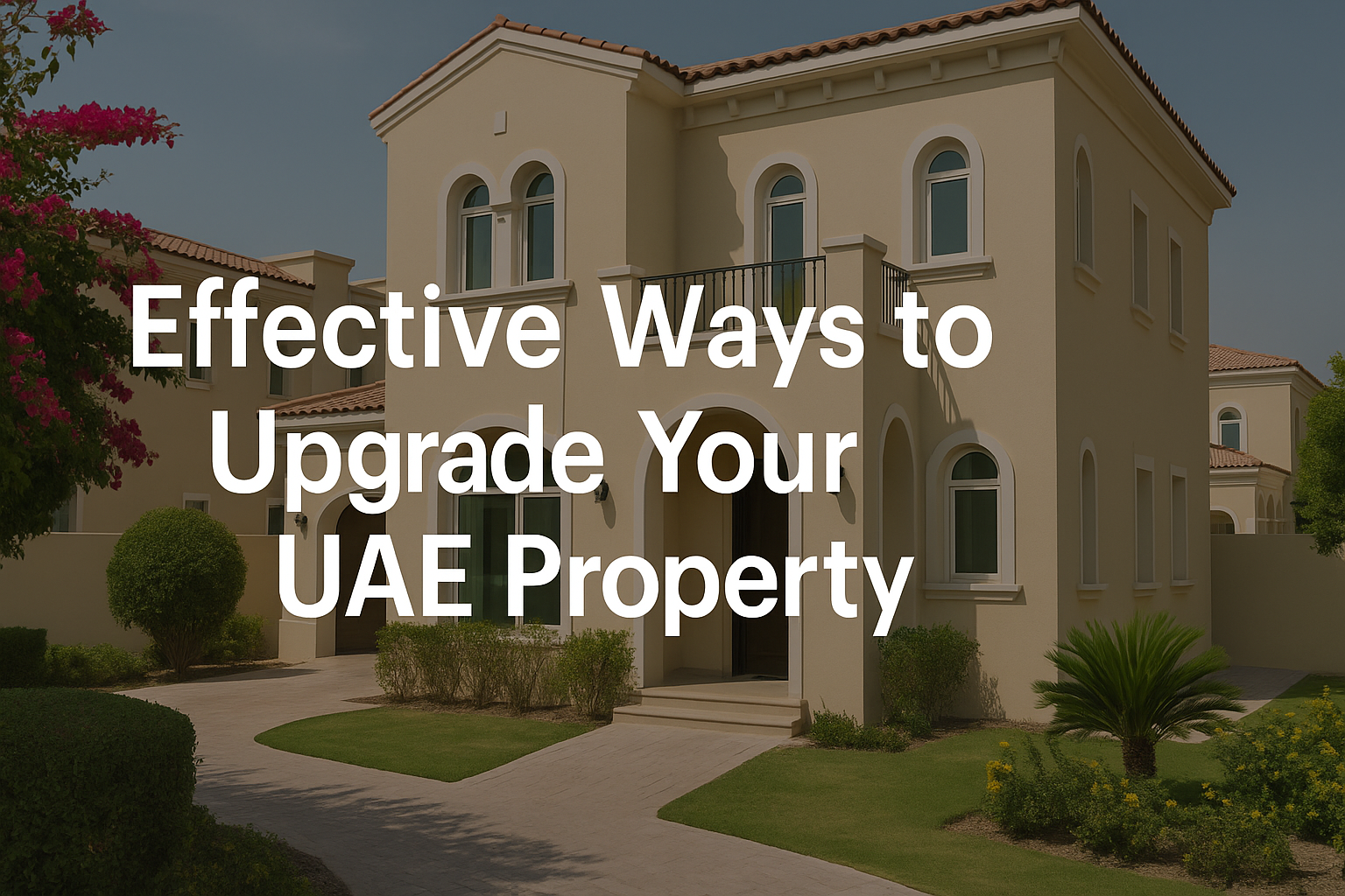 Effective Ways to Upgrade Your UAE Property
