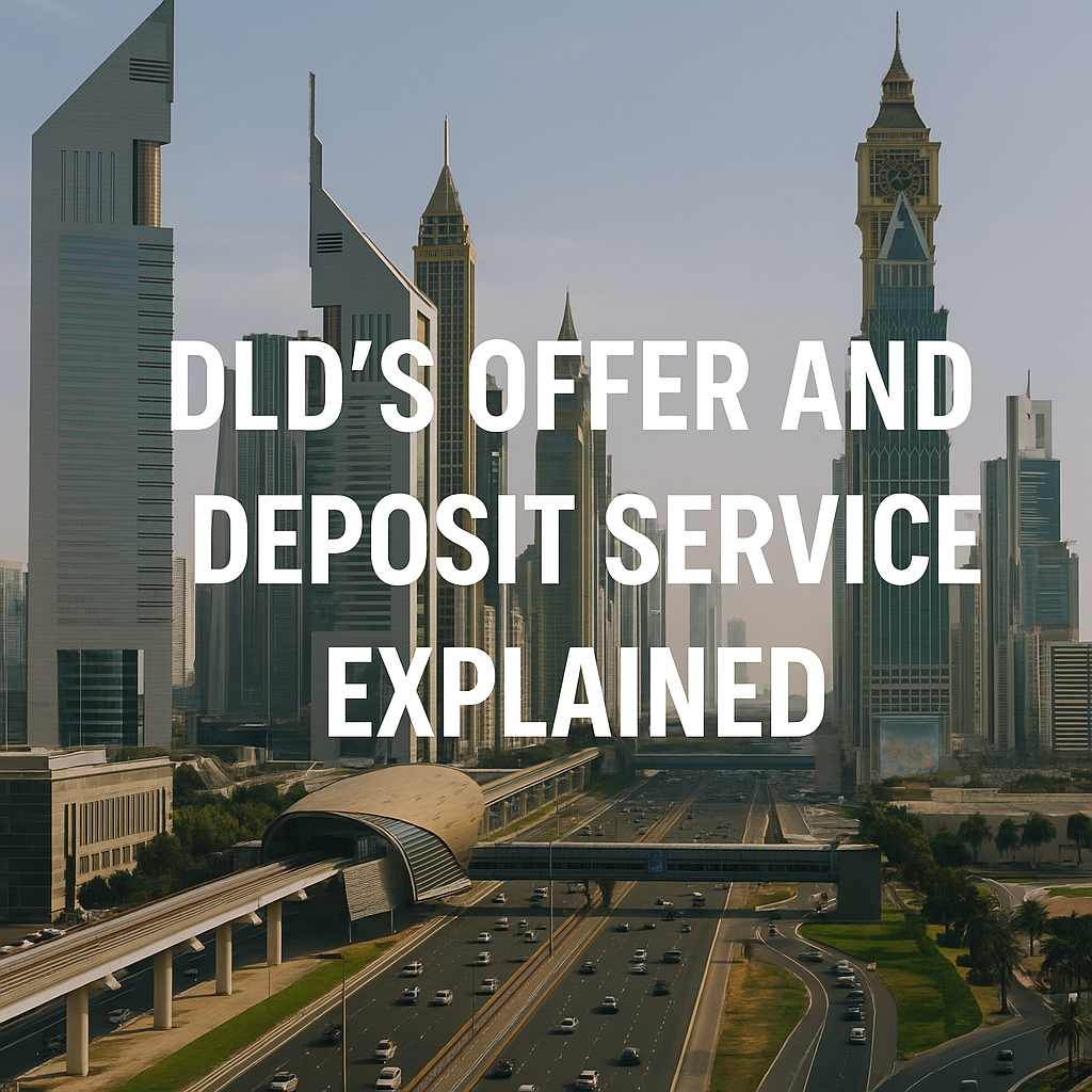 DLD’s Offer and Deposit Service Explained