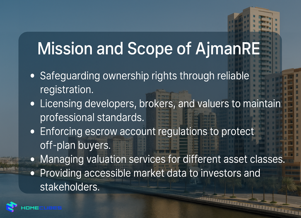Mission of AjmanRE Services