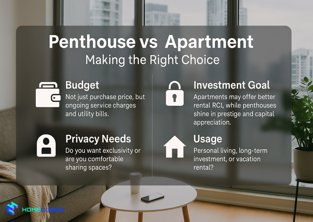 How the make the right choice to choose between different Property Types