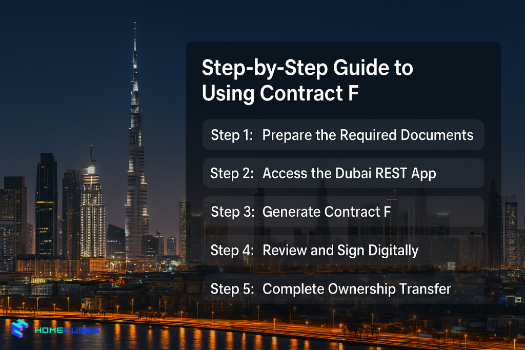 Step-by-Step Guide to Using Contract F