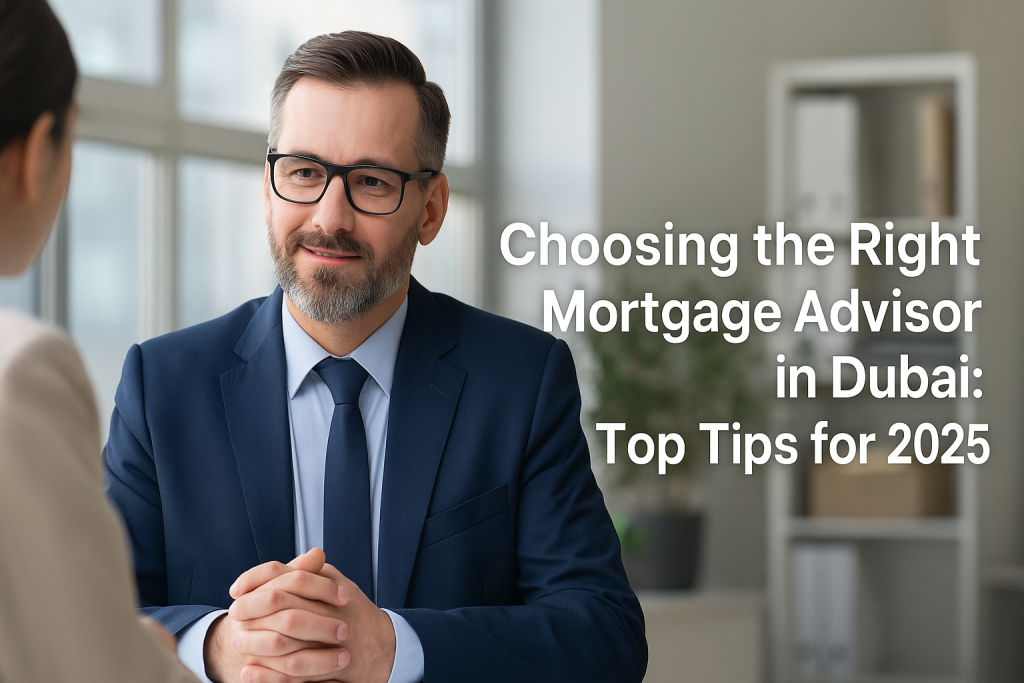 Choosing the Right Mortgage Advisor in Dubai: Top Tips for 2025