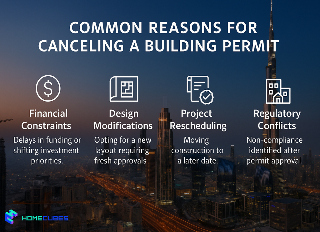 Common Reasons for Canceling a Building Permit