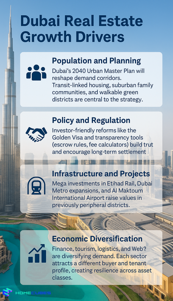 Key drivers of Dubai Real Estate Trends 2025