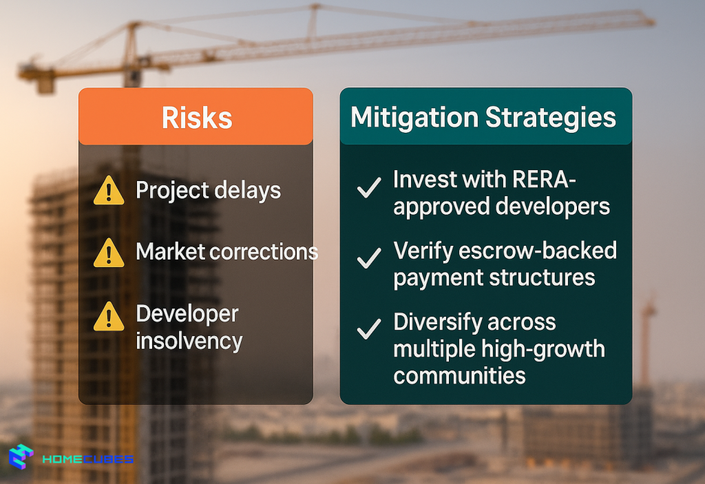 risks and mitigation strategies Early Investment Dubai Real Estate