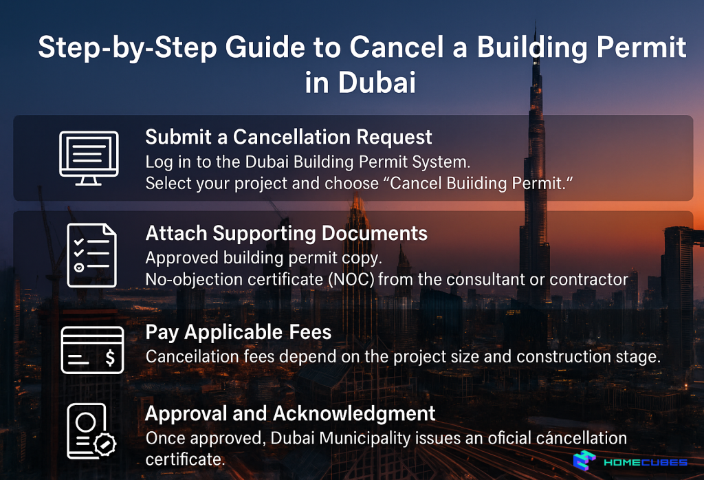 Step-by-Step Guide to Cancel a Building Permit in Dubai